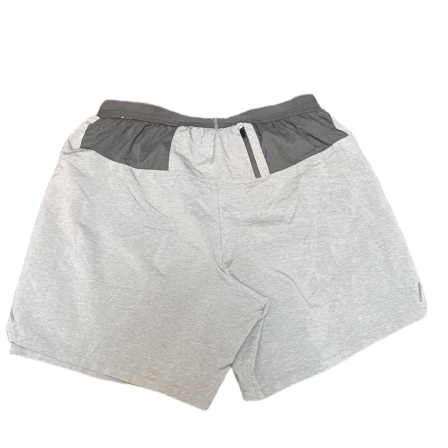 Nike Dri-FIT Running Shorts Fits as Mens S 29" Waist Grey Performance Drawstring