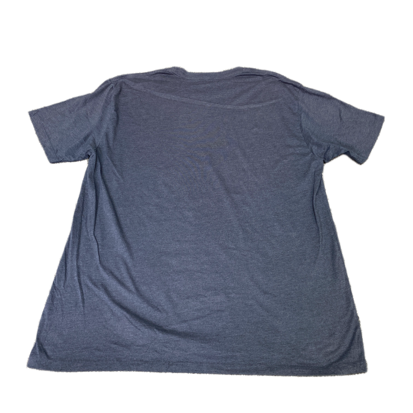Eddie Bauer T-Shirt Mens Large Dark Blue Graphic Print Short Sleeve Summer Tee