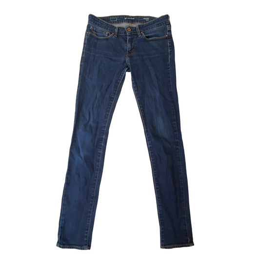 Levi's Jeans Womens Medium Blue Denim Slight Curve Modern Rise Pockets Outdoor