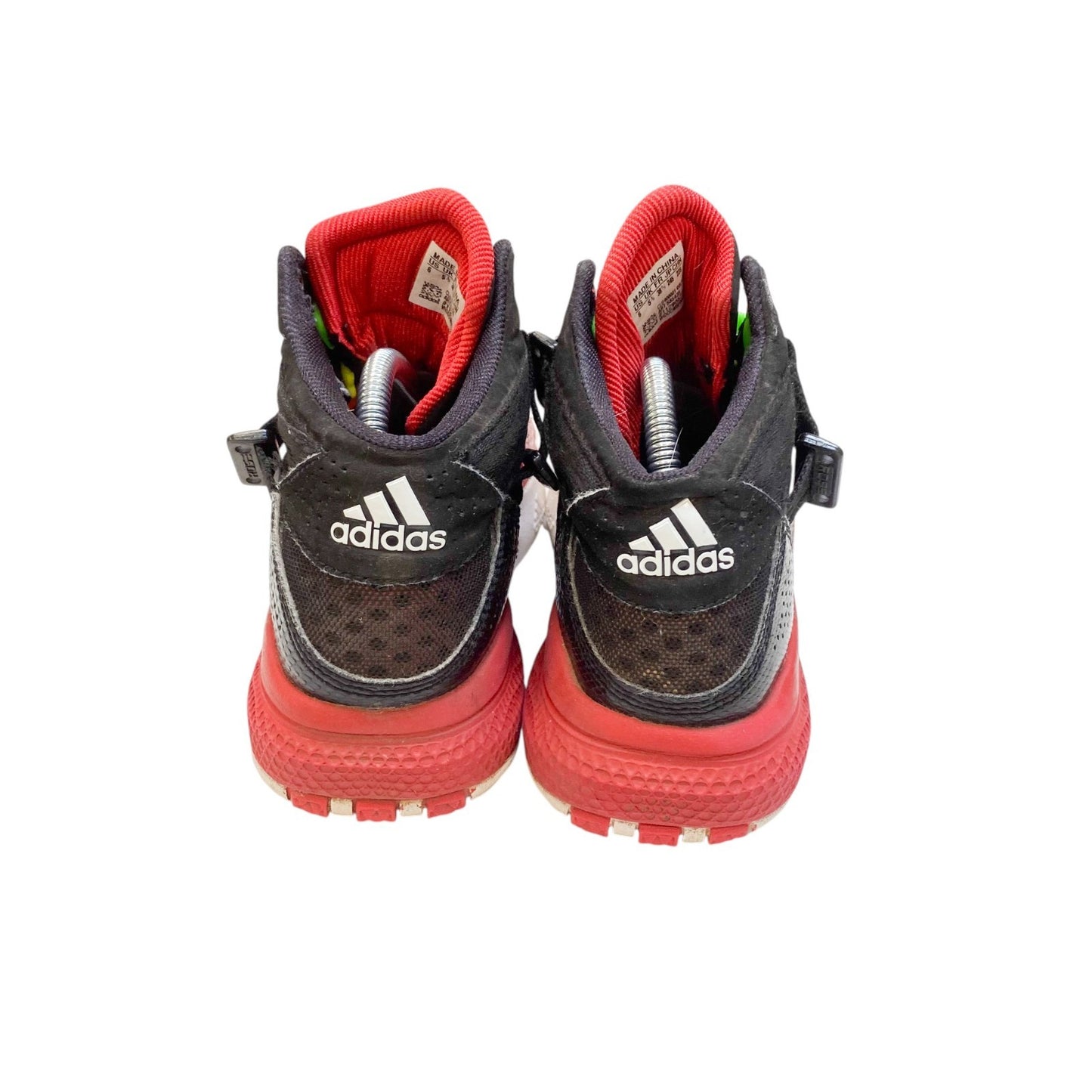 Adidas D Rose 773 IV Basketball Sneakers Men 5.5 Red Black Leather Trim Athletic