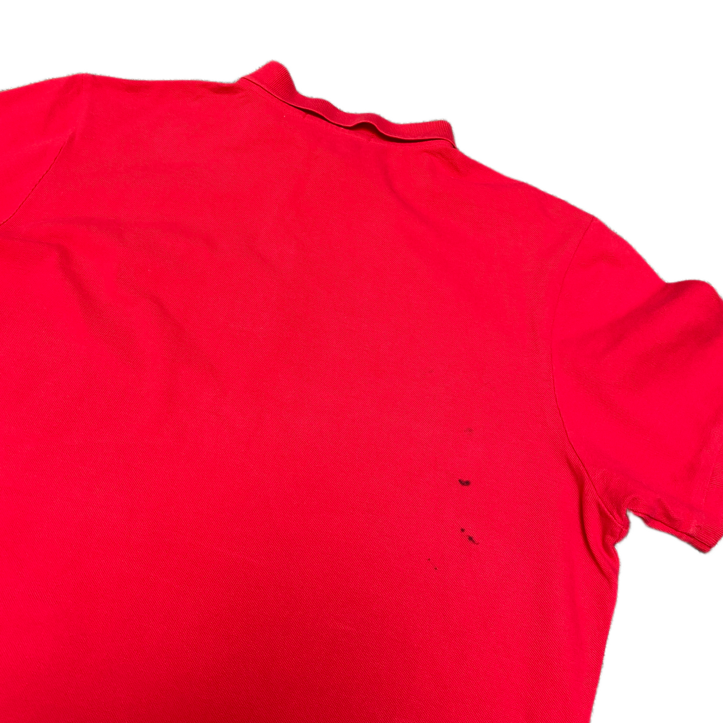 U.S. Polo Assn. Polo Shirt Mens XL Red Pony Logo Golf Performance Side Slit