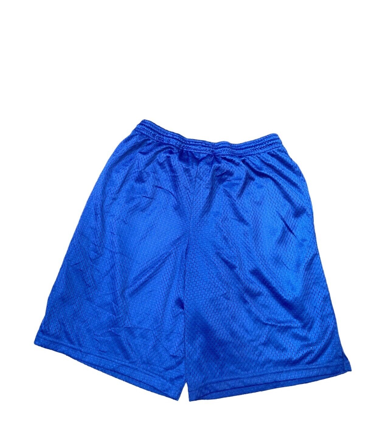 Champion Sports Shorts Blue Mens S Front Logo