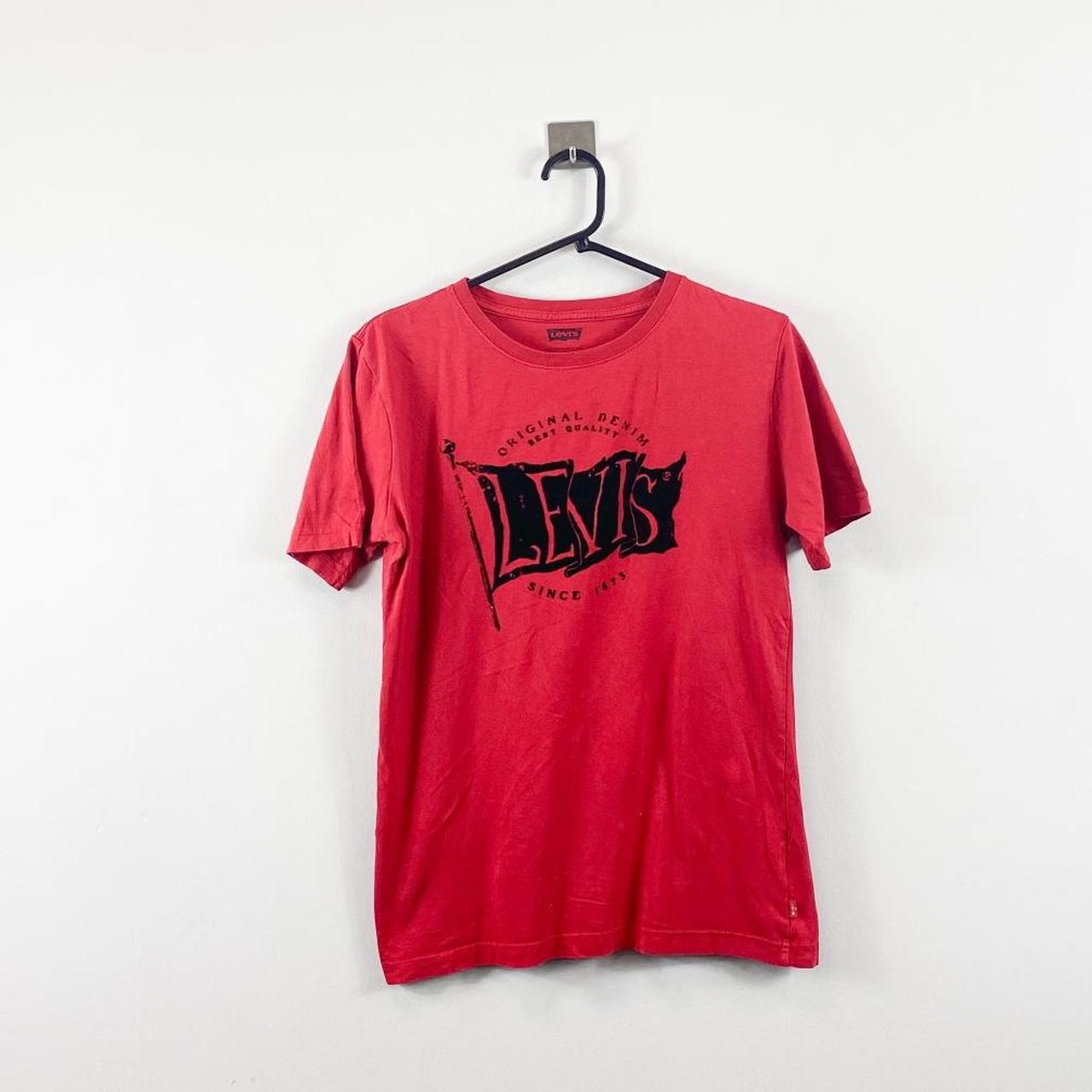 Levis T-shirt Red Men’s fits as S