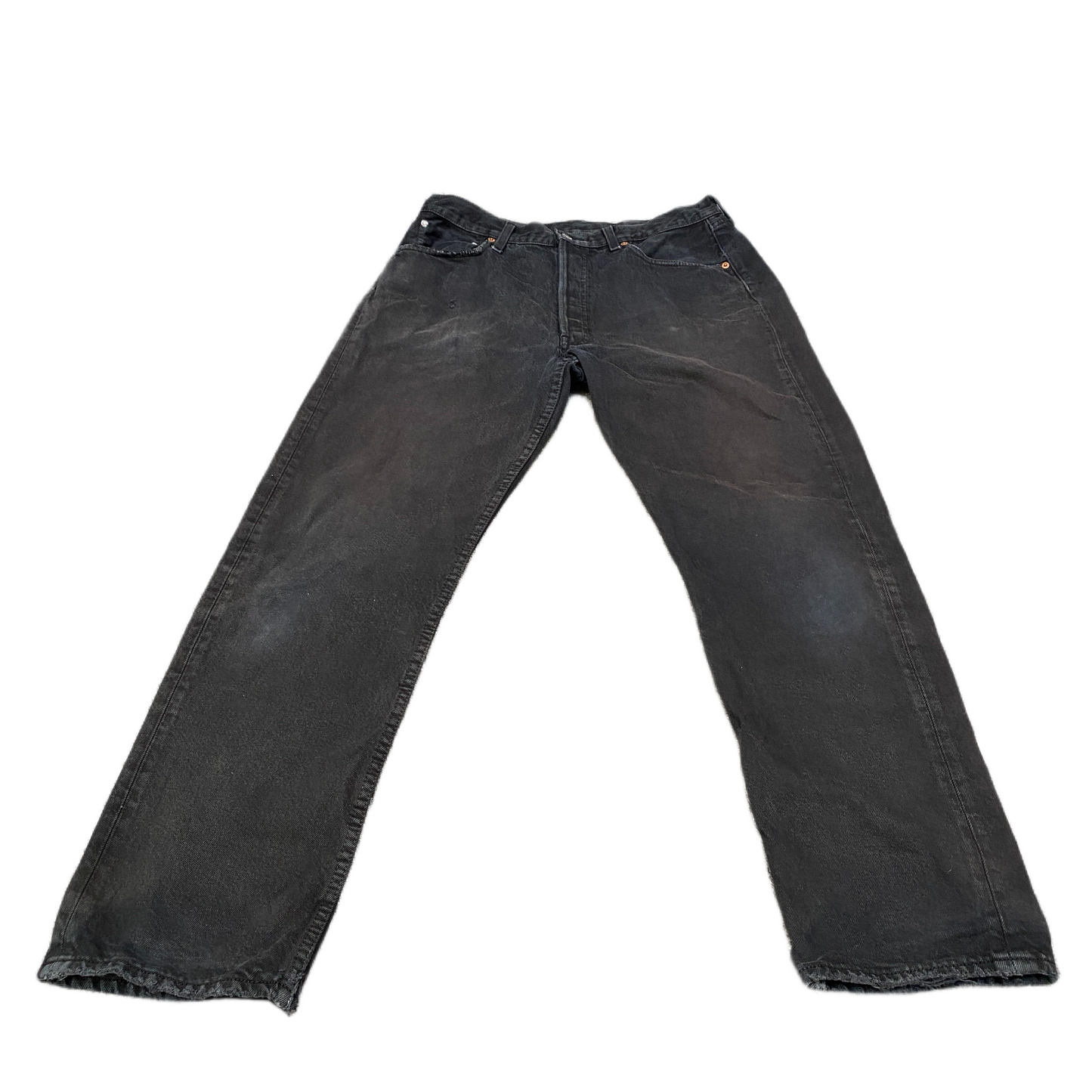 Levi's Jeans Fits as Mens 32" Waist Black Double Stitch Americana Streetwear