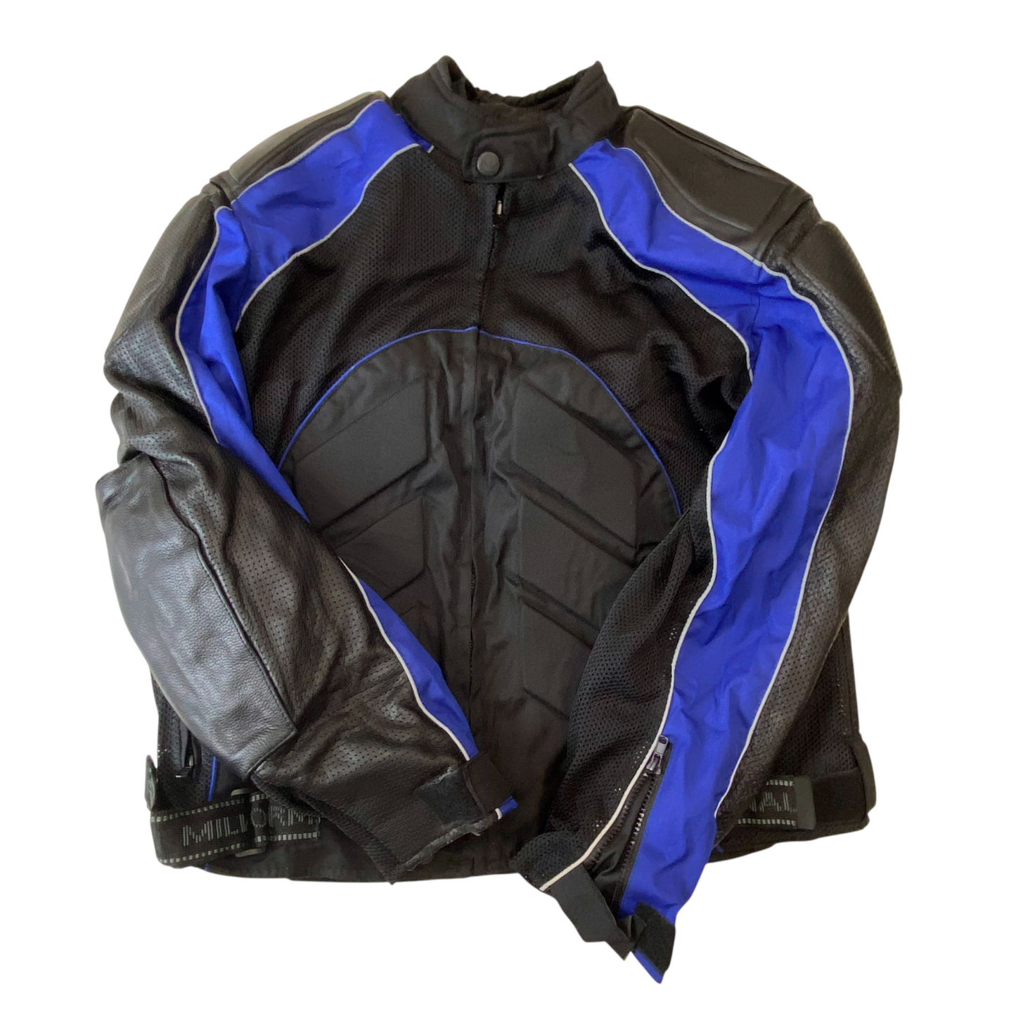 Milwaukee Performance Touring Riding Jacket Mens XL Black CE Armod Sleeve Zip Up