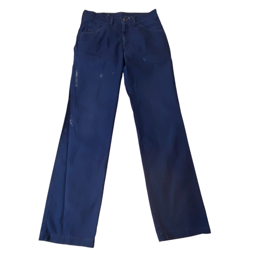 Levi's Jeans Womens 26W 31L Blue Denim 5-Pocket White Tab Mid-Rise Straight Leg