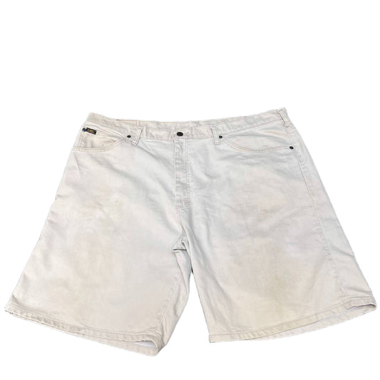 Lee Jean Shorts Fits as Mens XL 42" Waist Tan Denim Classic Five Pockets Outdoor