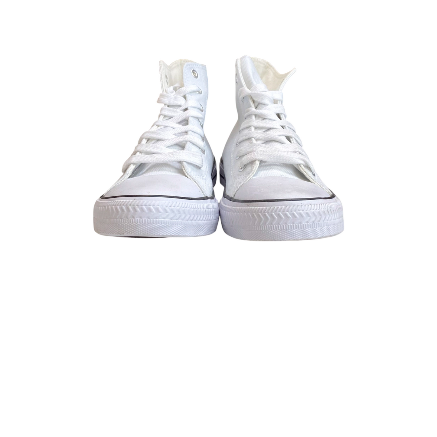 Converse Chuck Taylor All Star Sneakers Men's UK 7.5 White Canvas High Top
