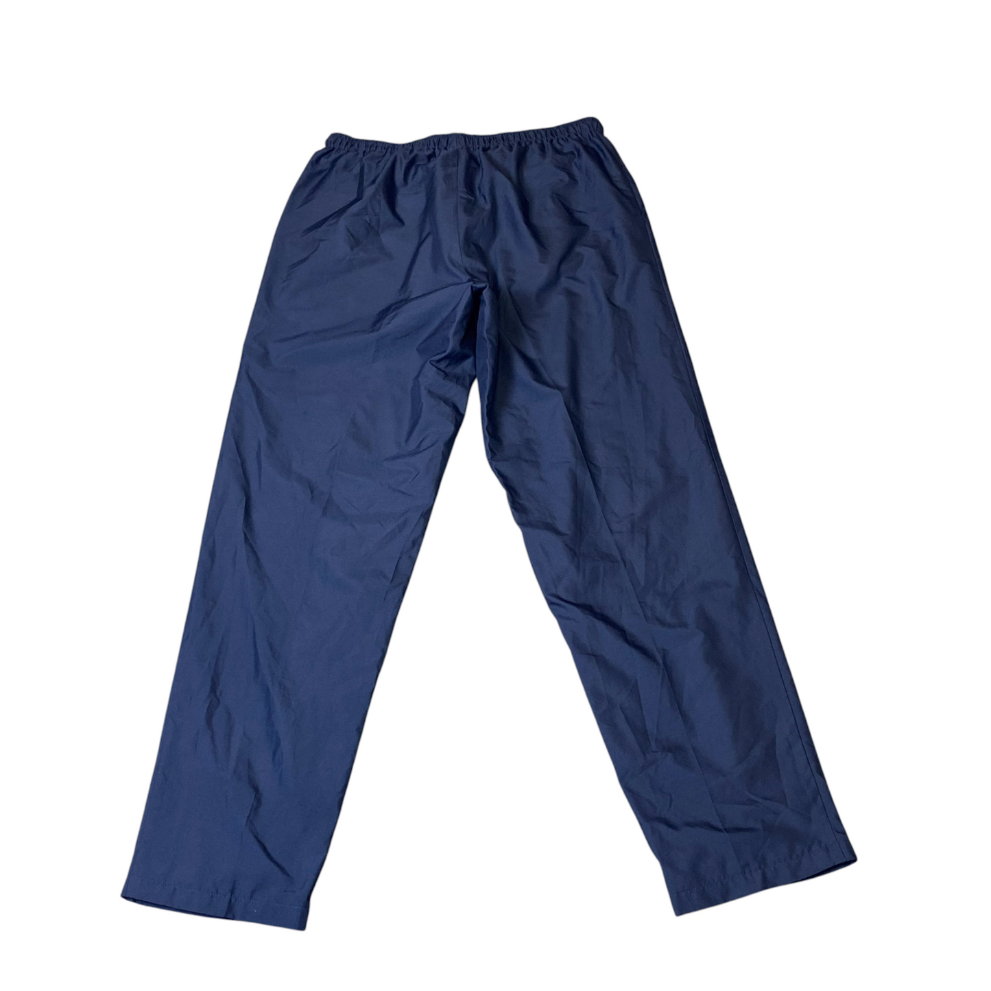 Joggers Mens Medium Blue Mid Rise Comfort Elastic Waist Straight Leg Track Pants