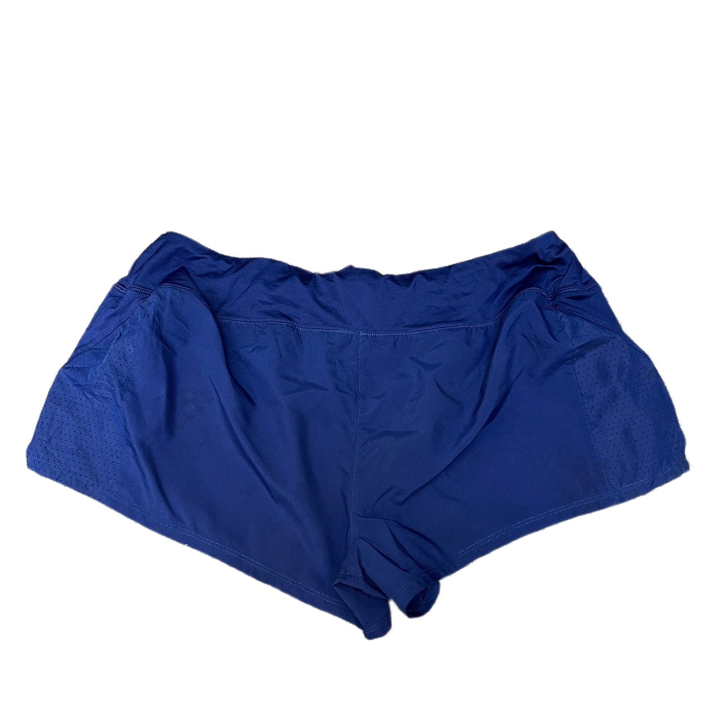 Nike Dri-FIT Athletic Running Shorts Womens X-Large 34" Waist Blue Performance