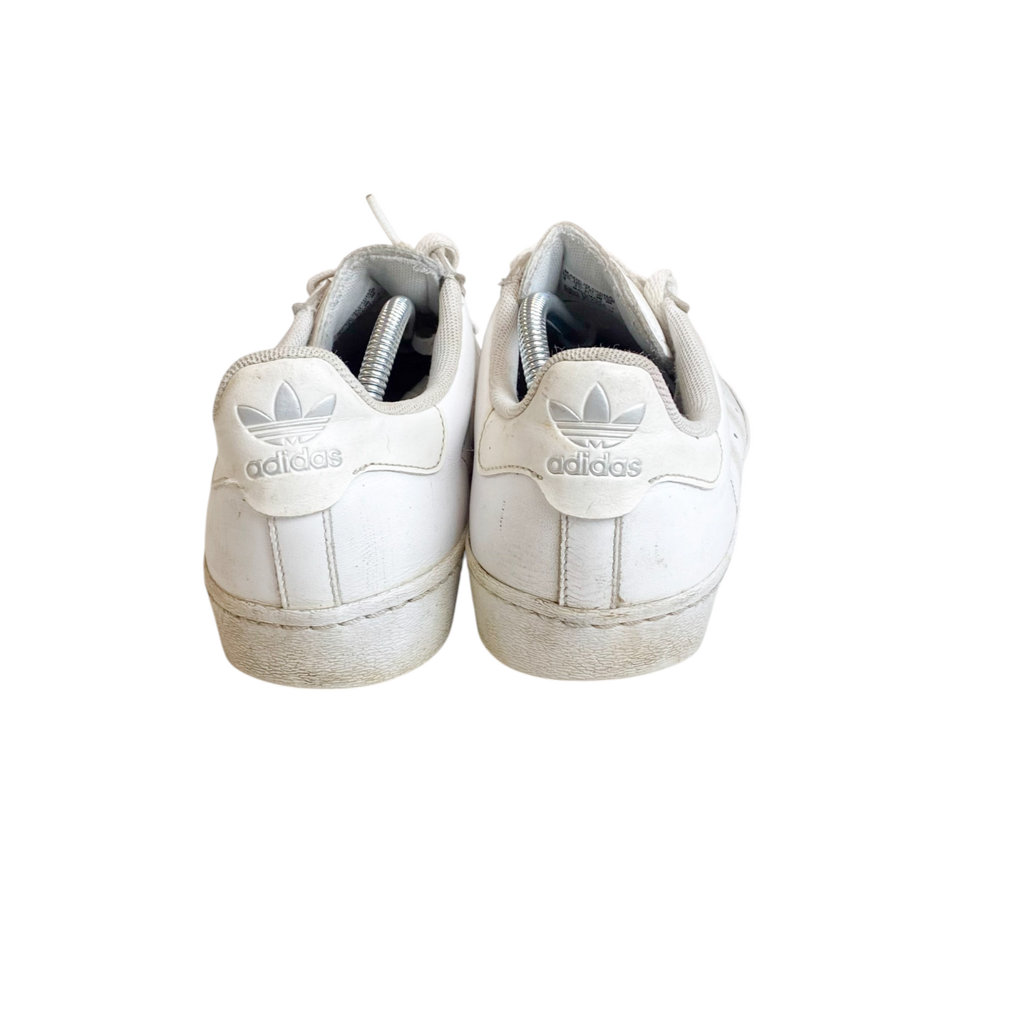 adidas Superstar Vulc Sneakers Men's UK 7.5 White Low Top Rubber Toe Lace Up