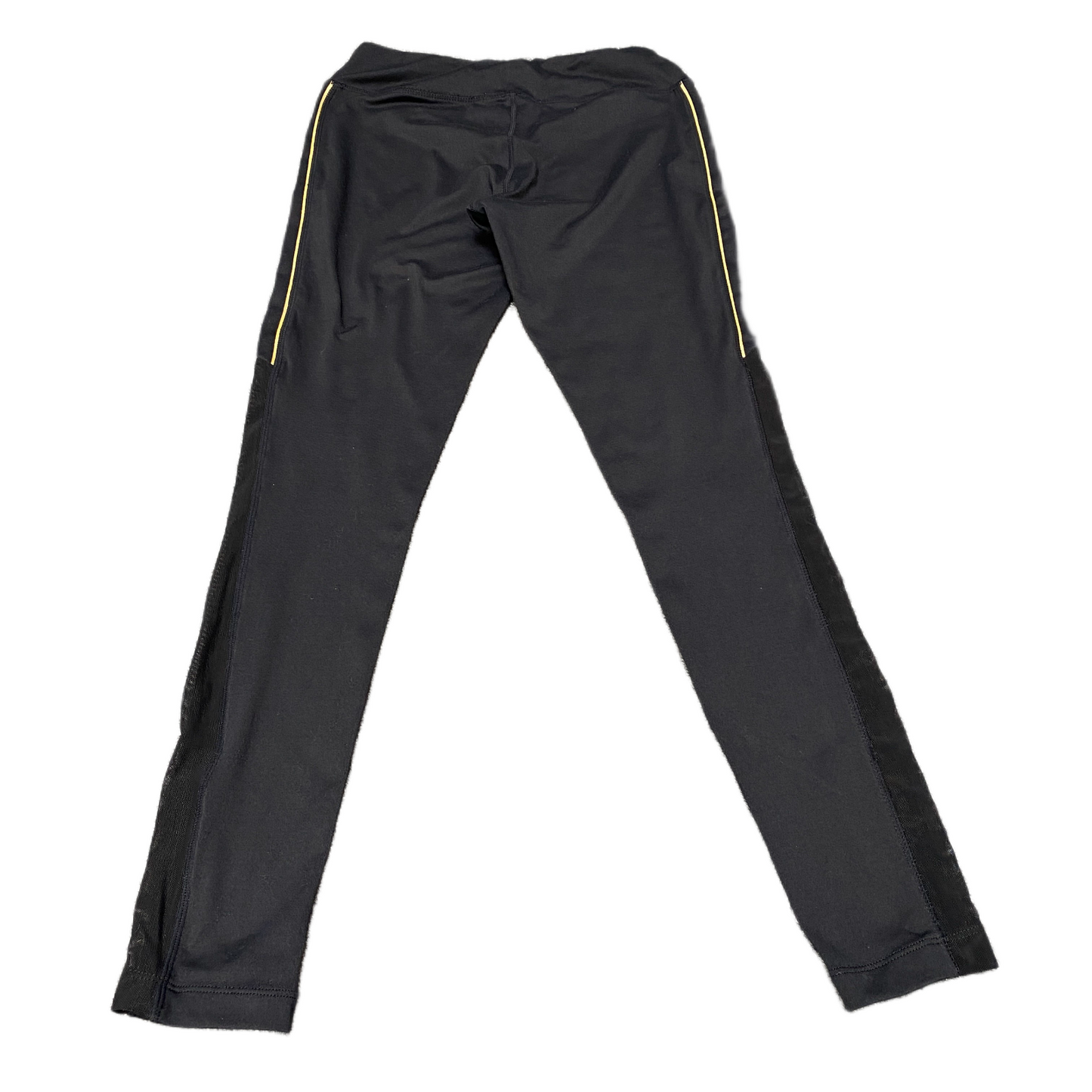 Elle Sport Yoga Leggings Fits as Womens 24" Waist Black Stretch Slim Fit Workout