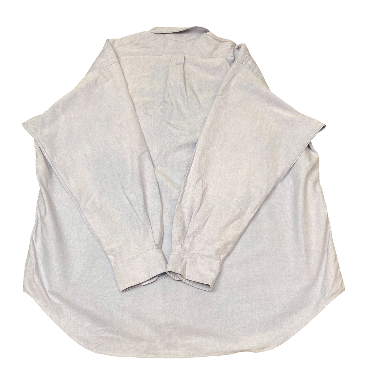 Ralph Lauren Big Shirt Mens XL Blue Casual Long Sleeve Pony Logo Button Down