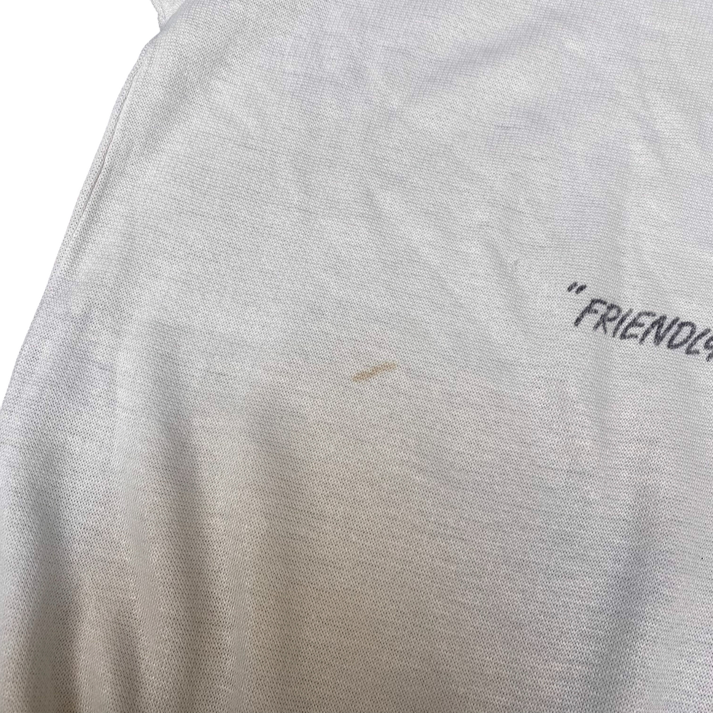 Sweatshirt Womens Large White No Nonsense Spellout Graphic Long Sleeve Pullover