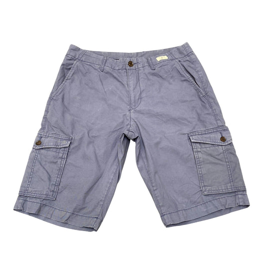 Tommy Hilfiger Cargo Shorts Mens Medium Grey Flat Front Outdoor Hiking Comfort