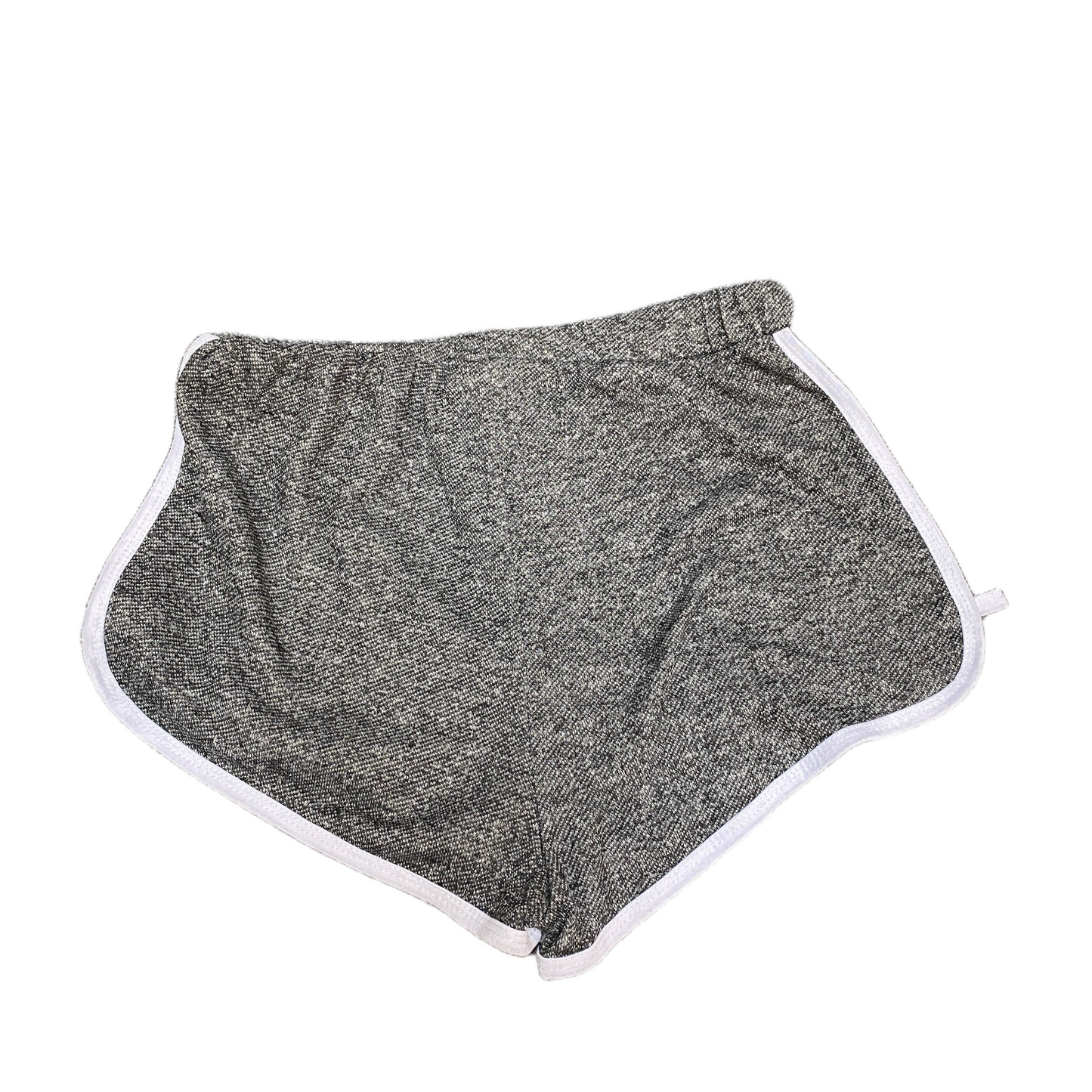 Running Sprinter Shorts Womens XL 27" Waist Grey Athletic Workout Dolphin Hem
