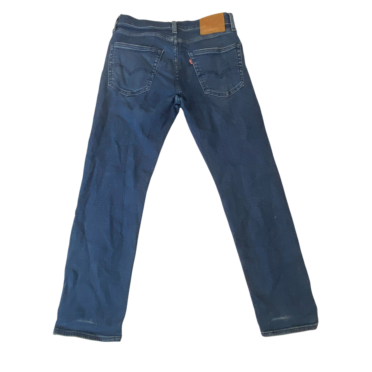 Levi's 502 Jeans Mens Small Blue Denim Slim Fit Straight Leg Medium Wash Pockets