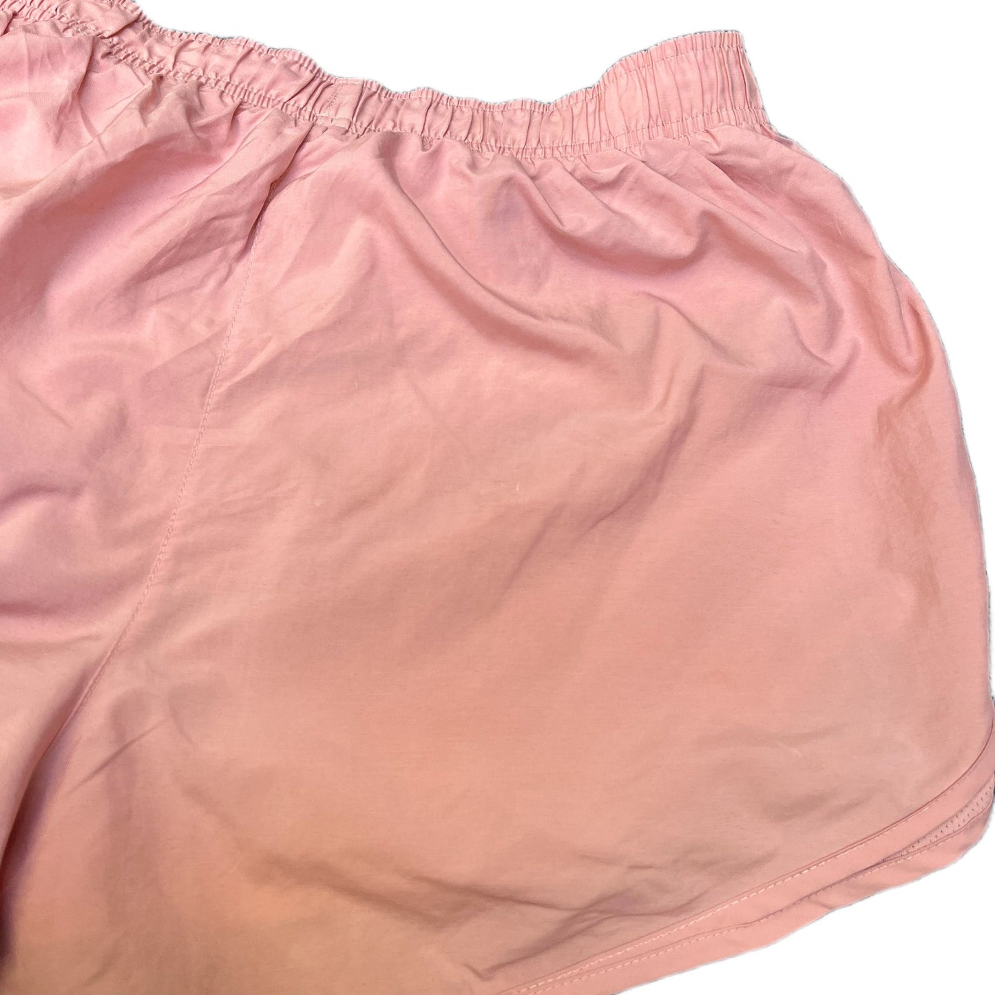 Nike Running Sprinter Shorts Fits as Women XL 33" Waist Pink Workout Dolphin Hem