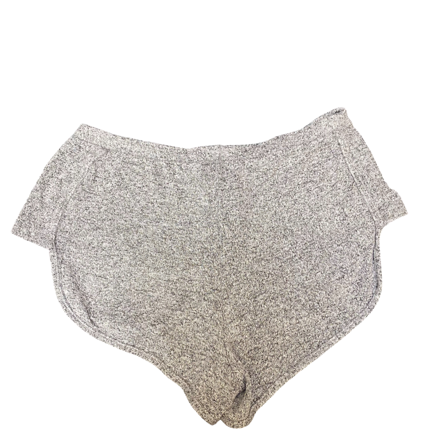 Running Sprinter Shorts Girls Medium Grey Gym Workout Drawstring Elastic Waist