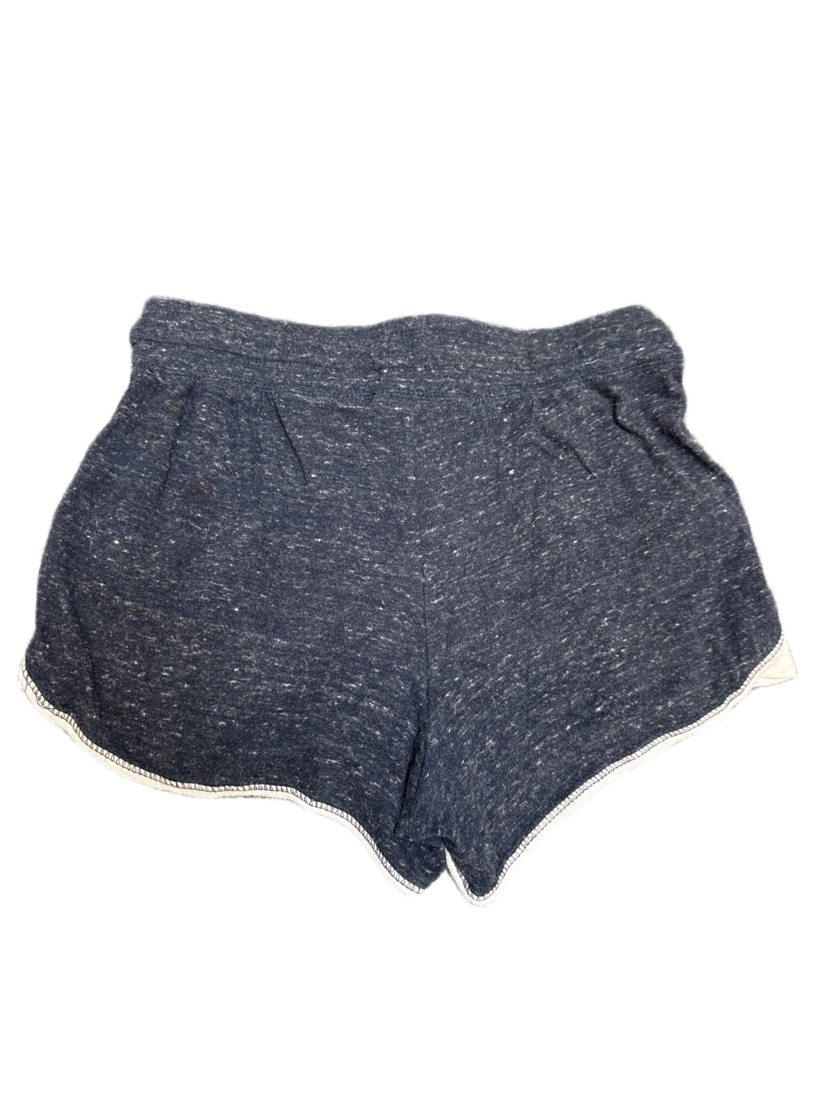 Running Sprinter Shorts Womens S 28" Waist Blue Athletic Gym Workout Dolphin Hem