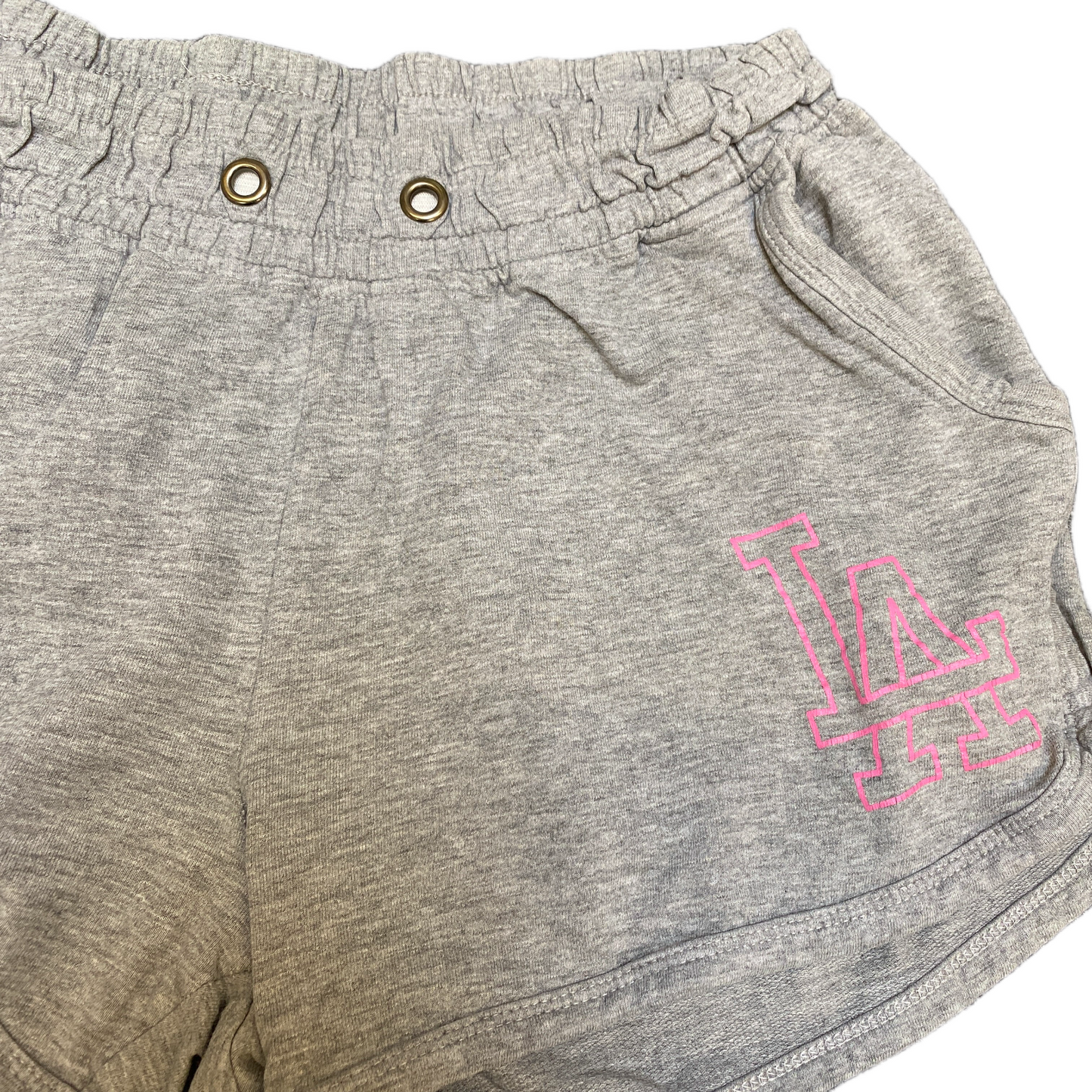 Running Sprinter Shorts Womens M 26" Waist Grey Athletic Fit Gym Workout Stretch