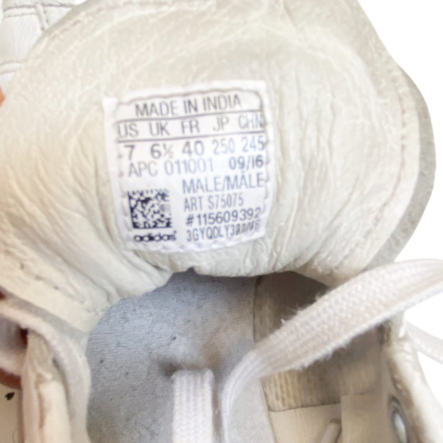 Adidas Originals Stan Smith Trainers Shoes Sneakers Mens UK 6.5 White Leather