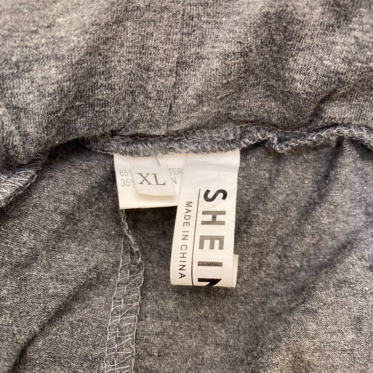 Running Sprinter Shorts Womens XL Grey Athletic Gym Elastic Waist Dolphin Hem