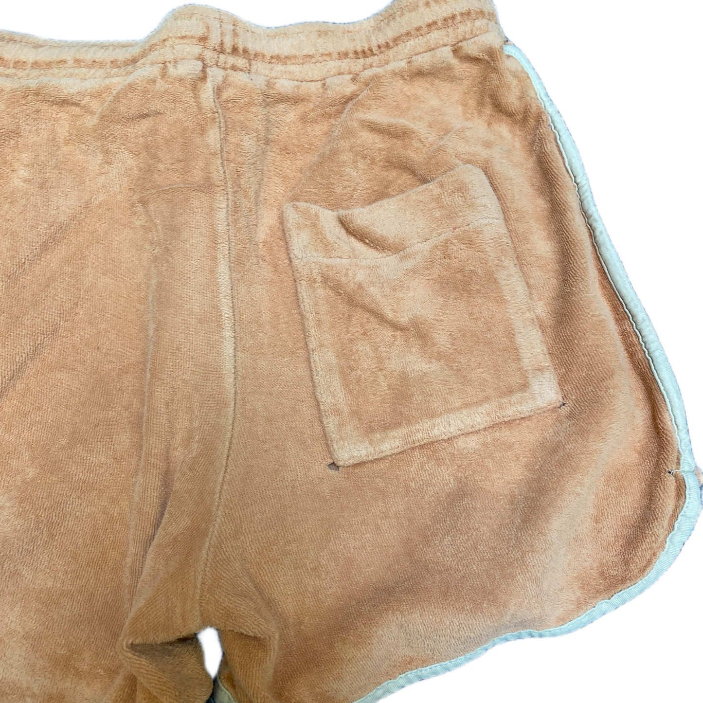 Running Sprinter Shorts Girls S 24" Waist Brown Athletic Gym Workout Dolphin Hem