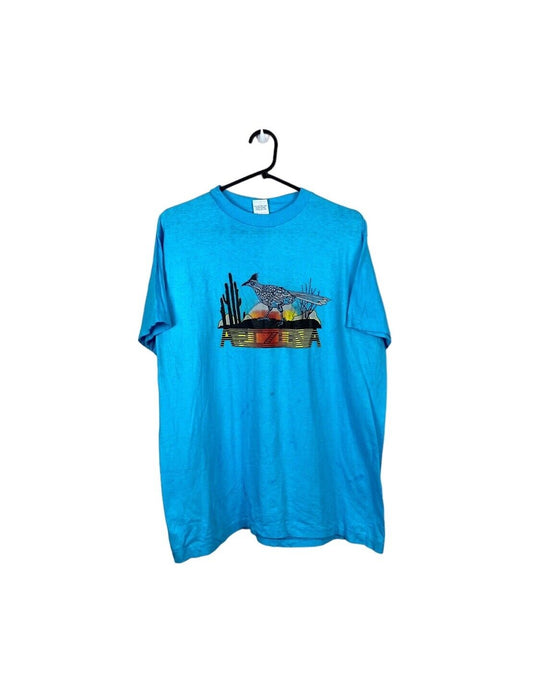 Caribbean Dream Island T-Shirt Blue Mens L