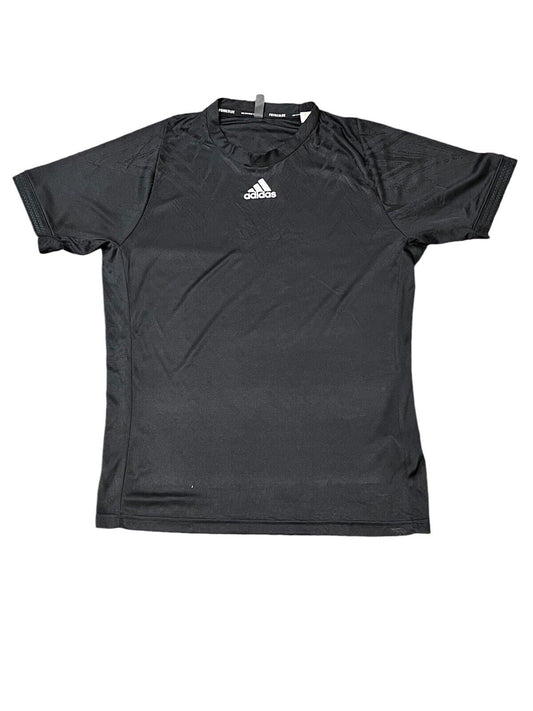 Adidas T-Shirt Ocean Plastic Black Mens M Chest Logo