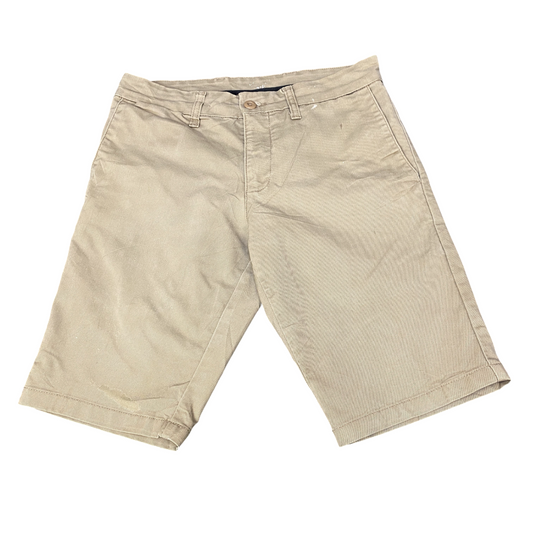 Carhartt Sid Shorts Mens Medium Beige Workwear Slash Pockets Comfort Flat Front