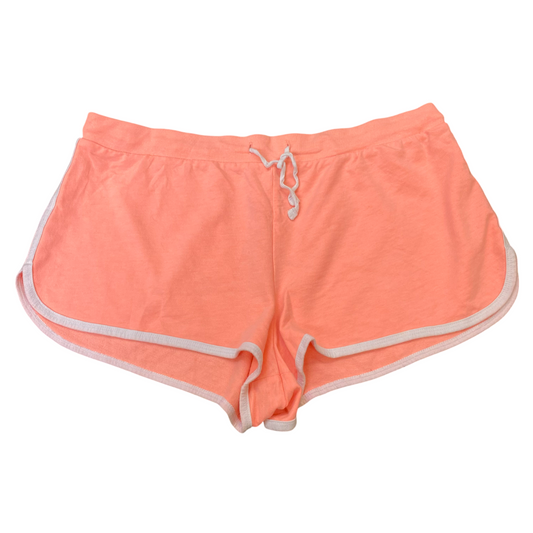 No Boundaries Sprinter Running Shorts Womens XL Pink Elastic Waist Dolphin Hem