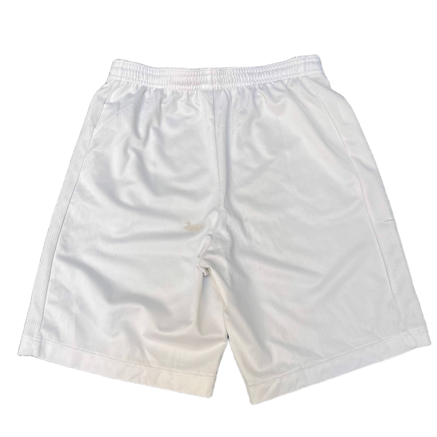 Nike Dri-Fit Basketball Shorts Fits as Mens XS 24" Waist White Stretch Pull On