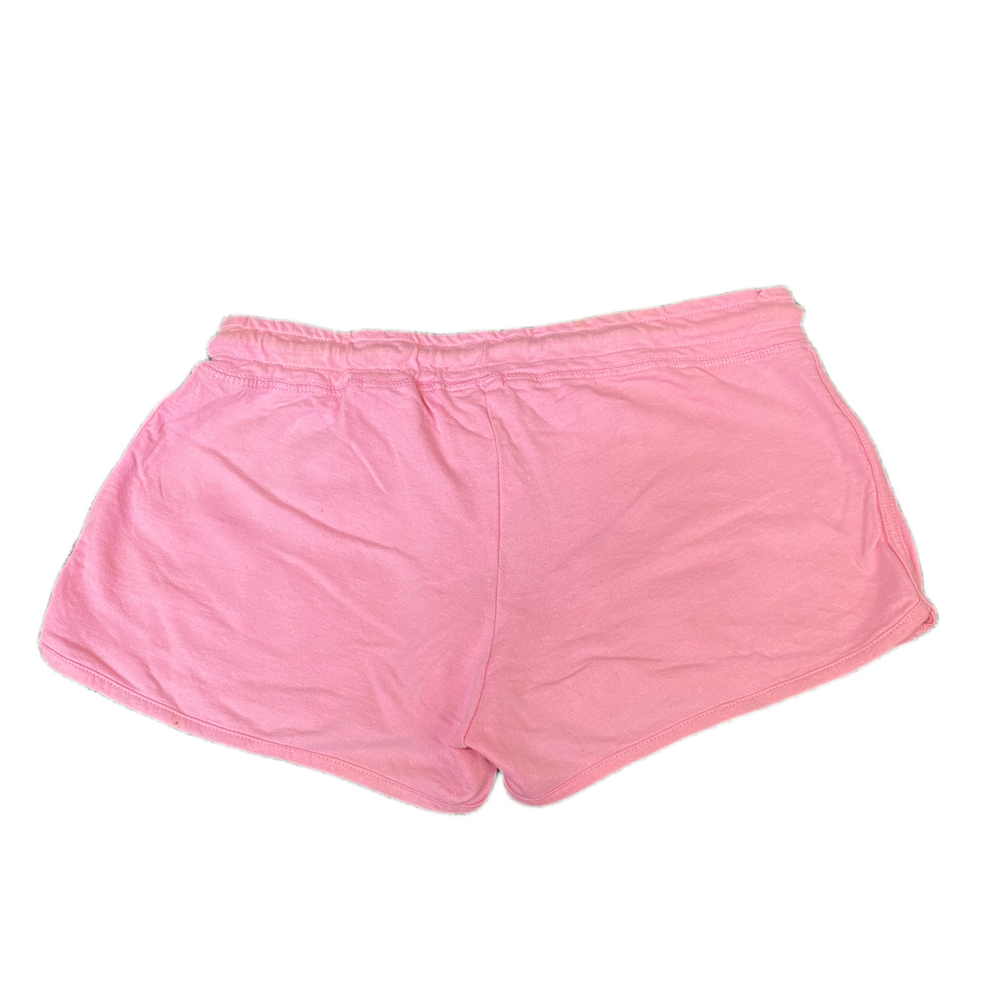 Running Sprinter Shorts Womens M 29" Waist Pink Athletic Gym Workout Dolphin Hem