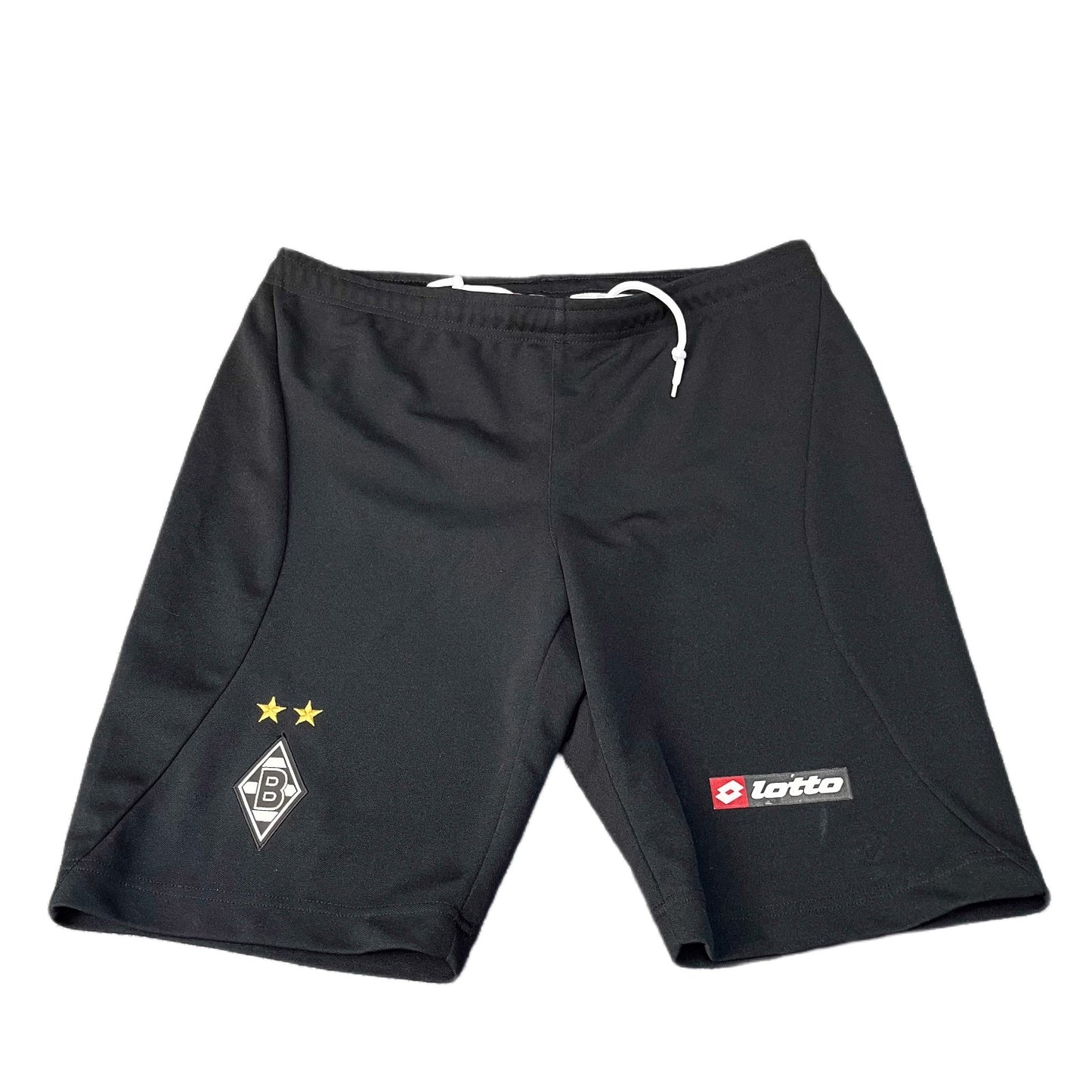 Lotto Borussia Monchengladbach Soccer Shorts Mens XL 37" Waist Black Drawstring