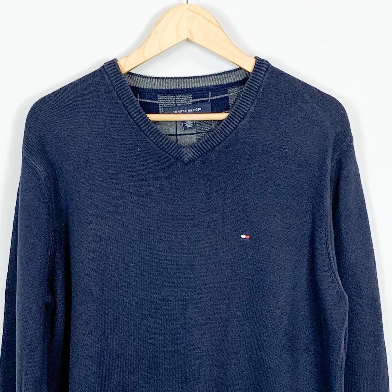 Vintage Tommy Hilfiger V neck Sweatshirt