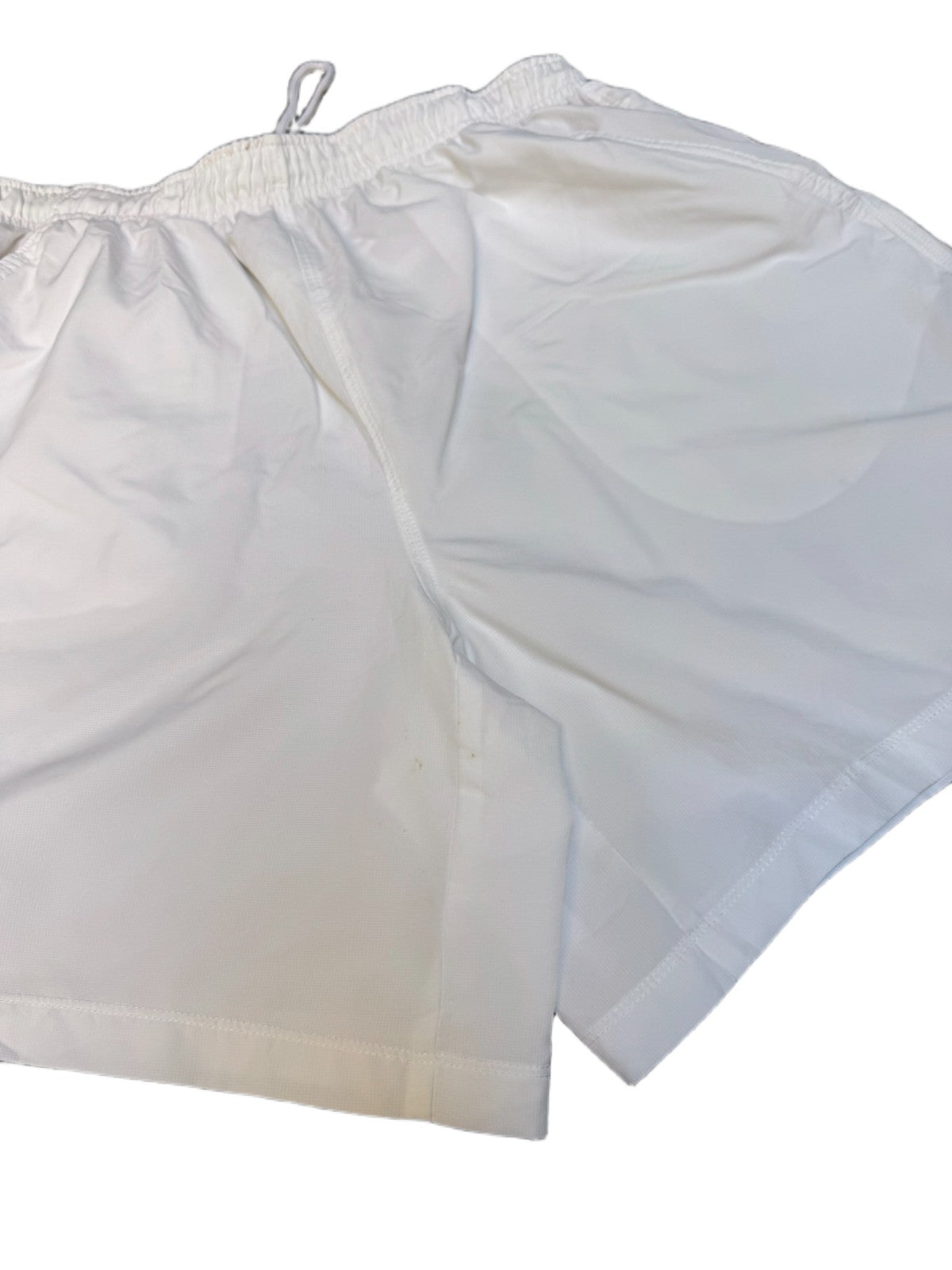 Nike Dri-Fit Tennis Shorts Fits as Mens S 29" Waist White Performance Drawstring
