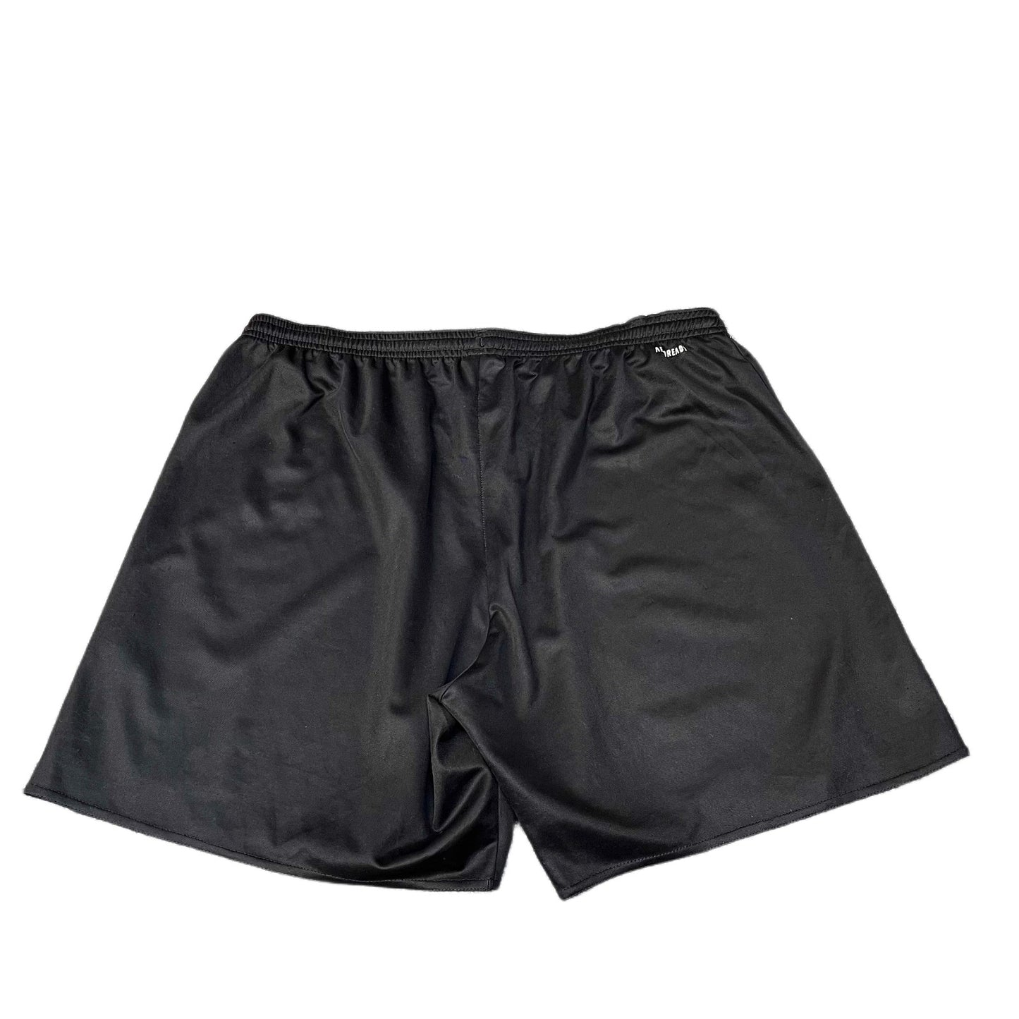 Adidas Aeroready Soccer Shorts Mens XL 33" Waist Black Gym Training Drawstring