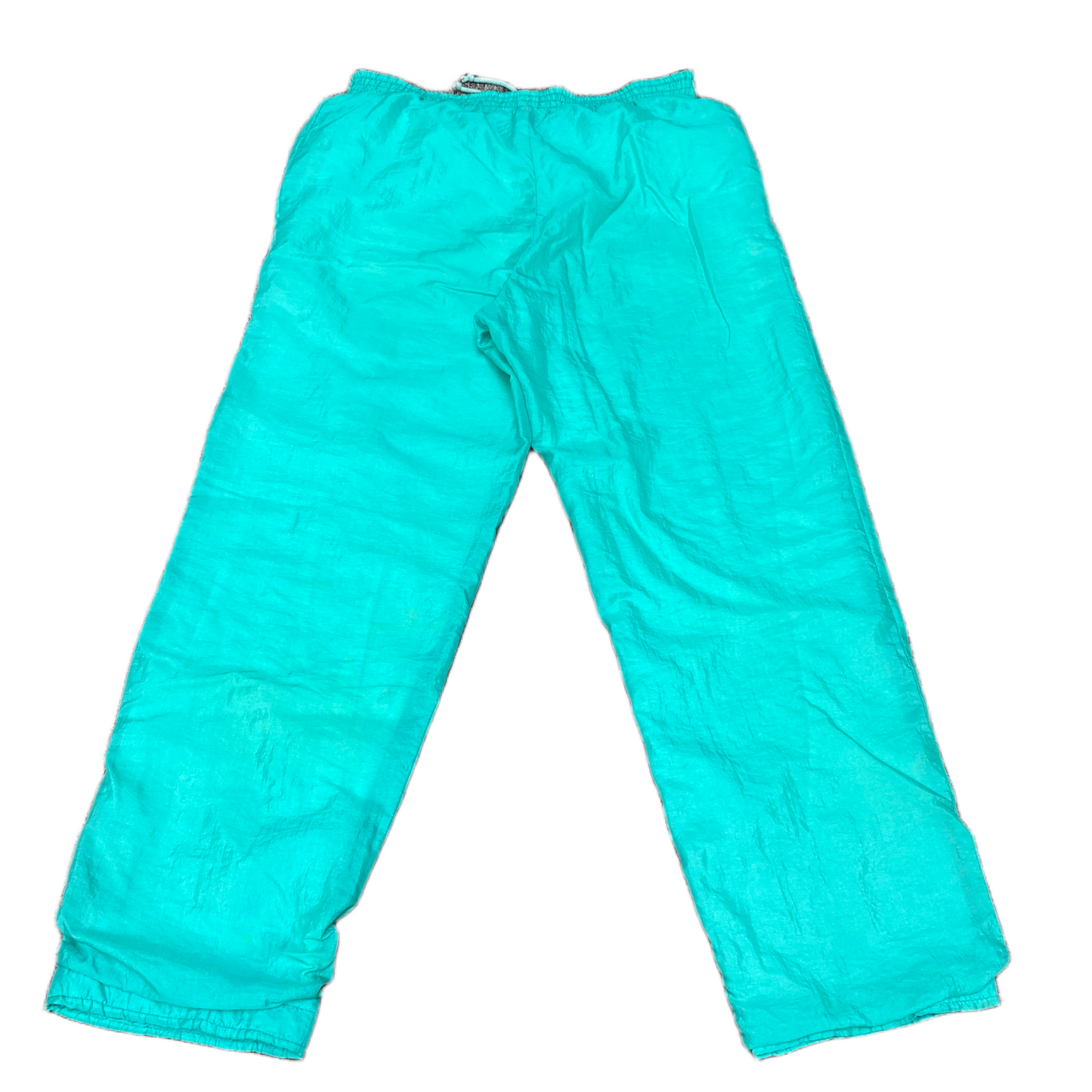 Fila Joggers Fits as Womens 30" Waist Blue Gym Training Drawstring Track Trouser