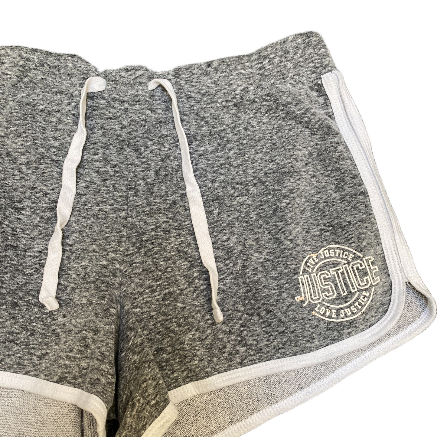 Lounge Shorts Womens M 29" Waist Grey Athletic Gym Workout Drawstring