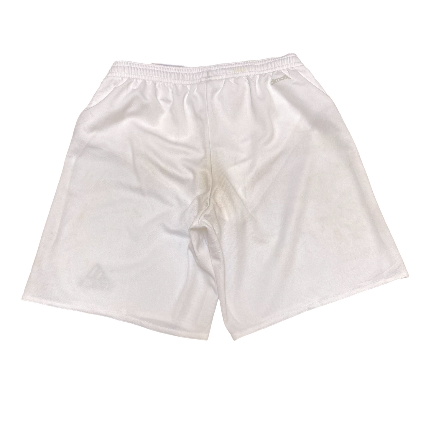 Adidas Voetbalito Football Shorts Youth 23W White Gym Athletic Fit Elastic Waist