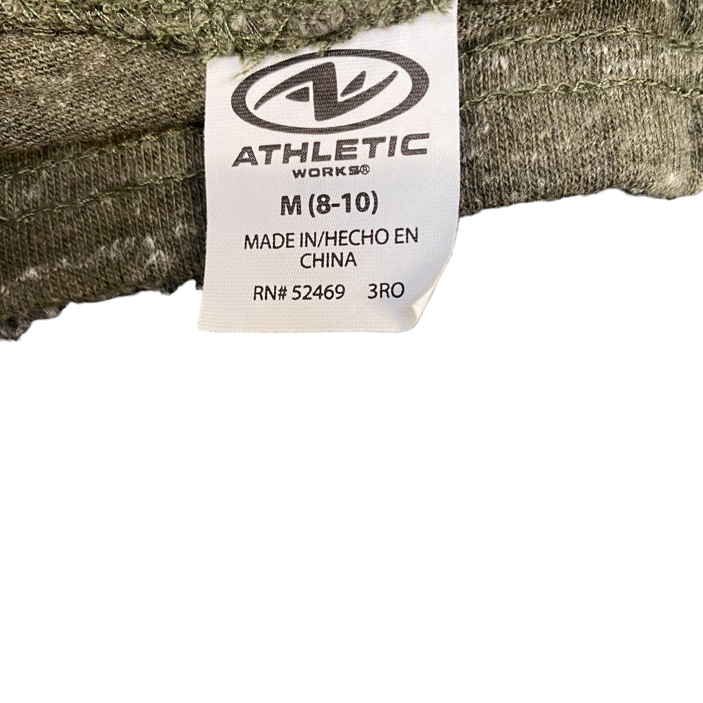 Running Sprinter Shorts Women M Green Heather Athletic Elastic Waist Dolphin Hem