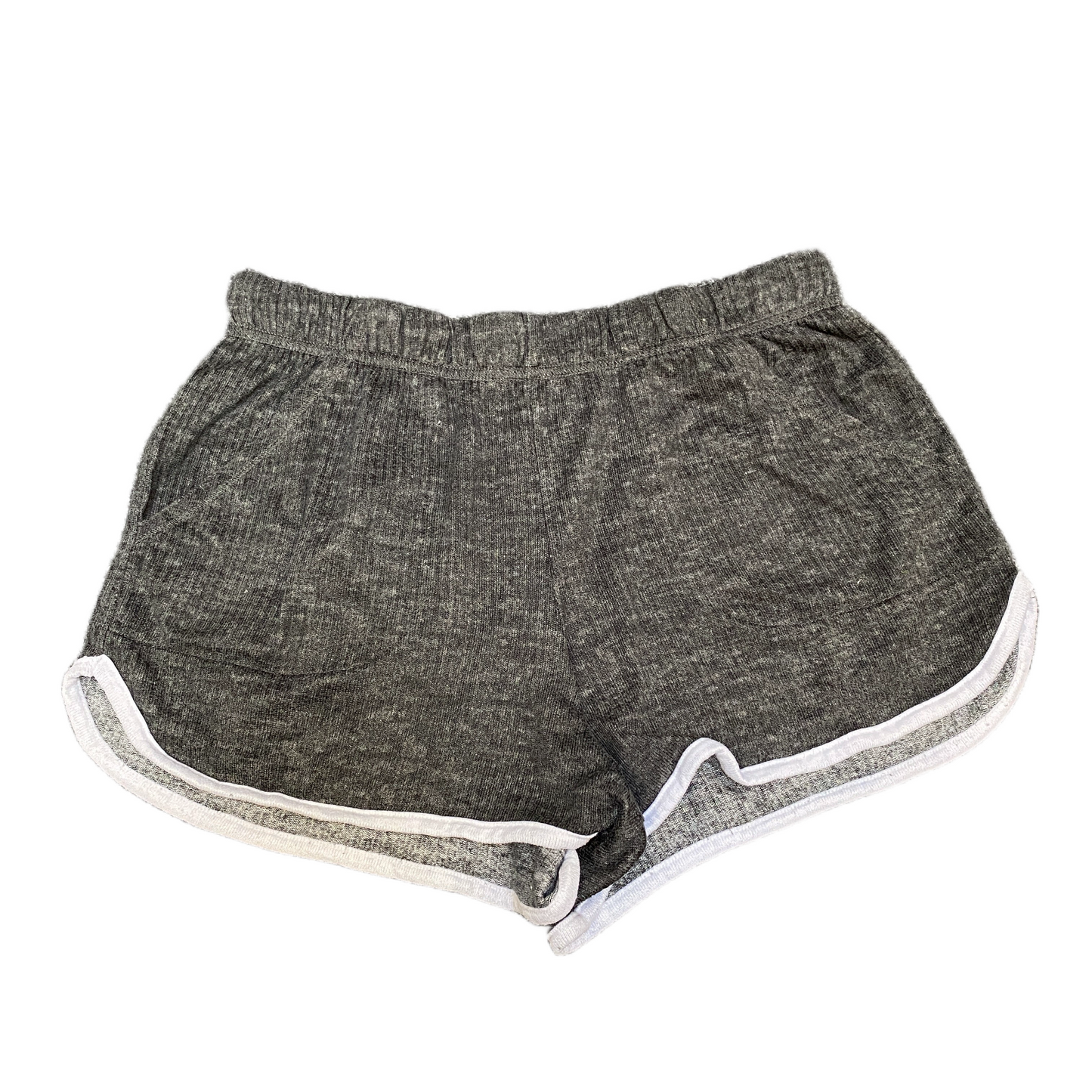 Running Sprinter Shorts Womens M 26" Waist Grey Athletic Workout Gym Stretchy