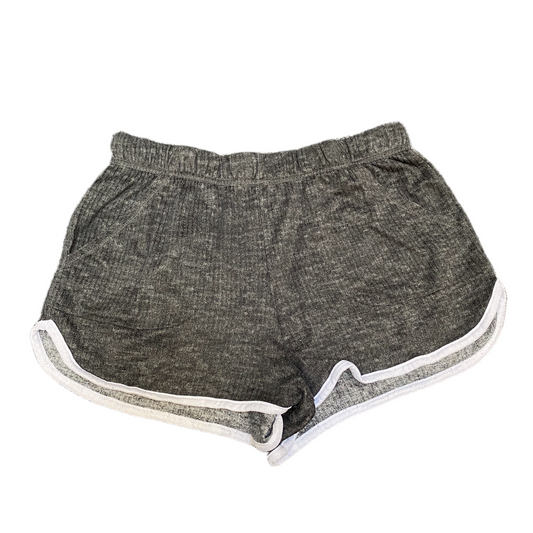 Running Sprinter Shorts Womens M 26" Waist Grey Athletic Workout Gym Stretchy