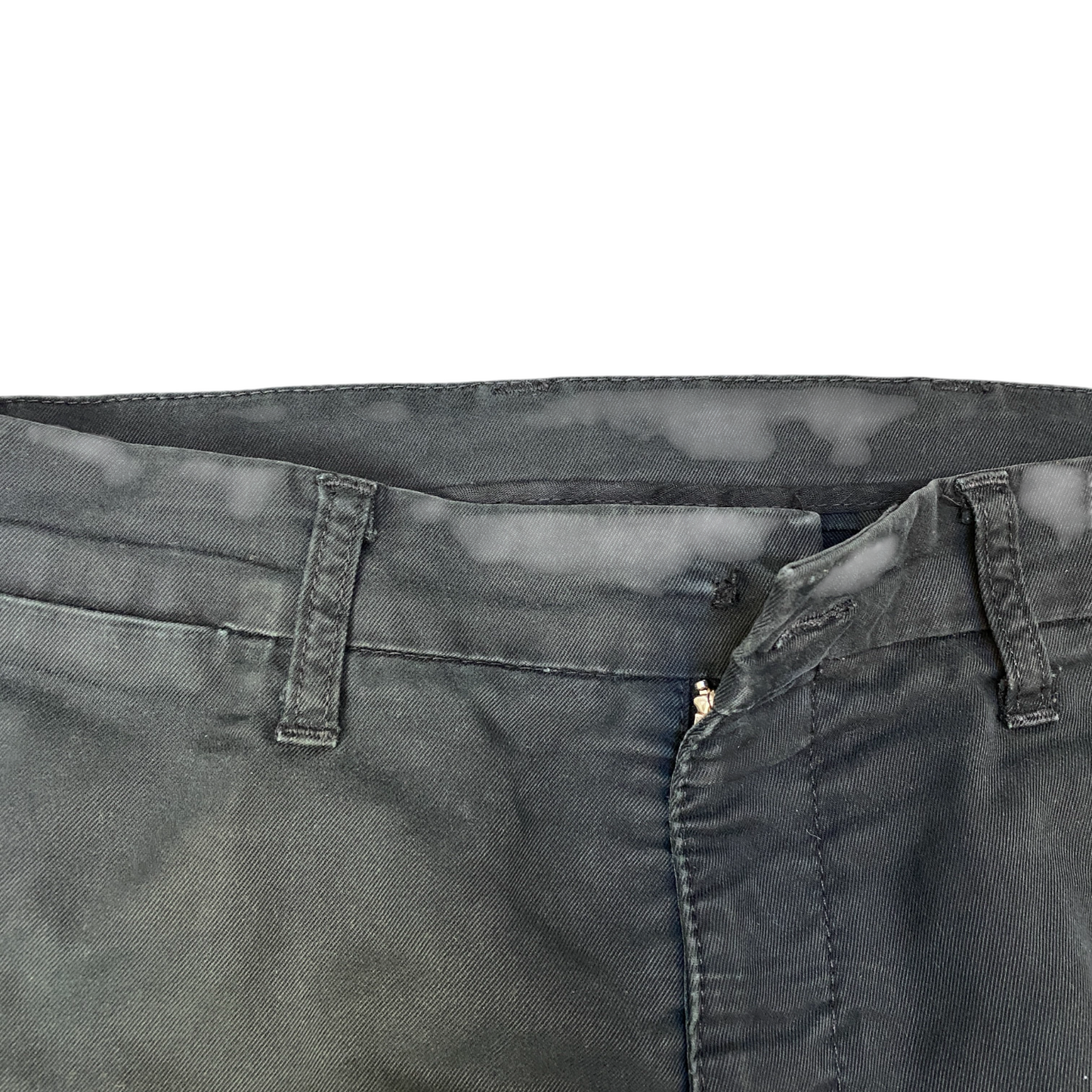Carhartt Sid Pants Mens Large Black Slash Pockets Stretch Slim Fit Straight Leg