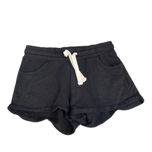 Running Sprinter Shorts Womens S 27" Waist Black Athletic Gym Workout Drawstring