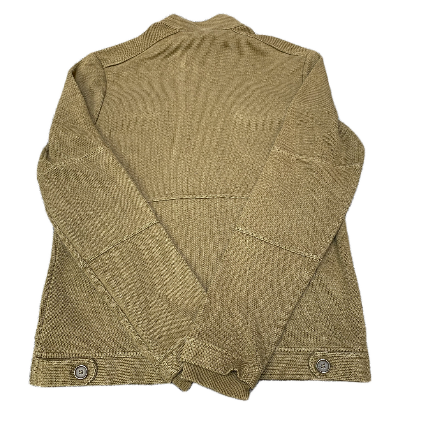 Penguin Utility Field Jacket Mens M Green Detailed Pockets Long Sleeve Full Zip