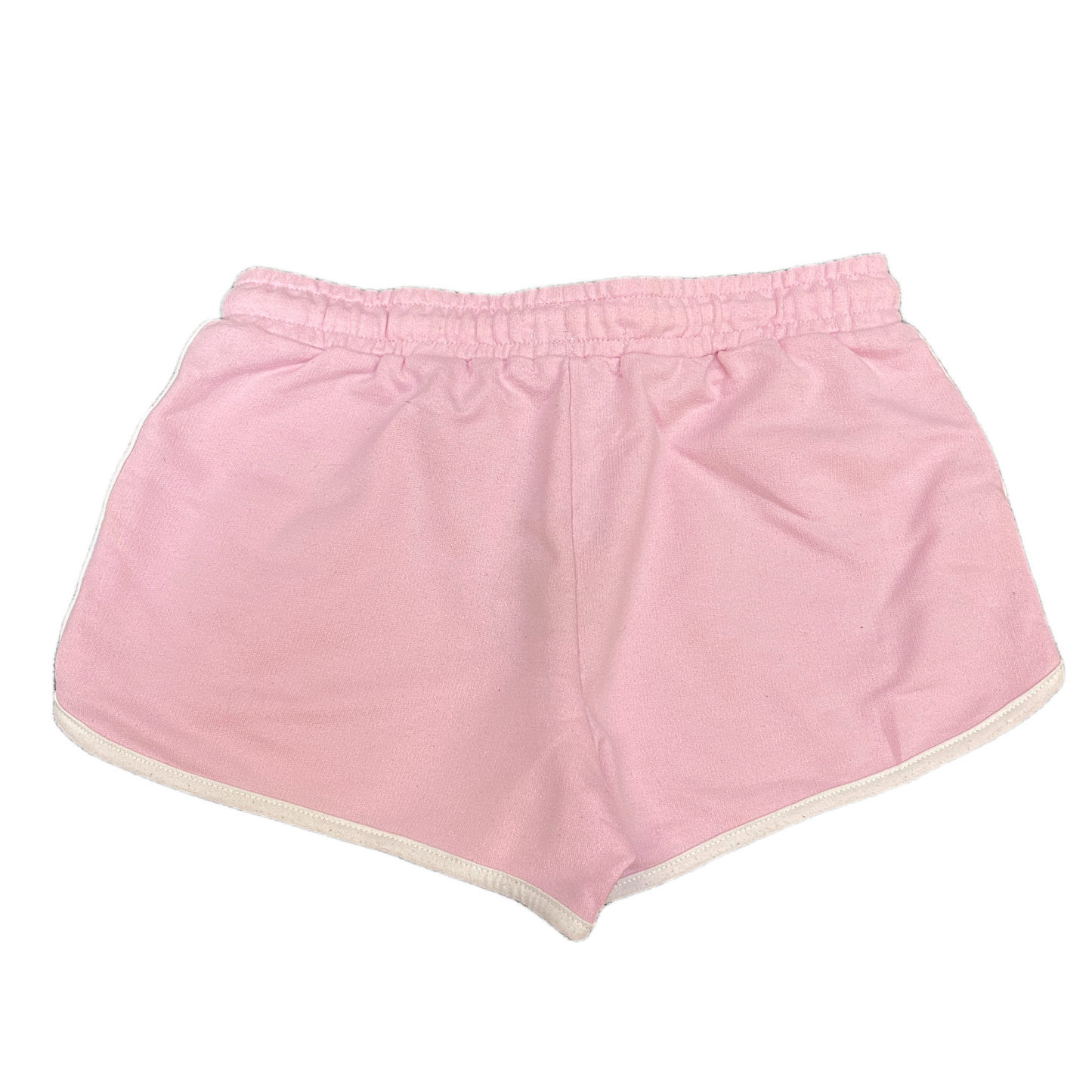 Running Sprinter Shorts Womens M 25" Waist Pink Athletic Gym Workout Dolphin Hem