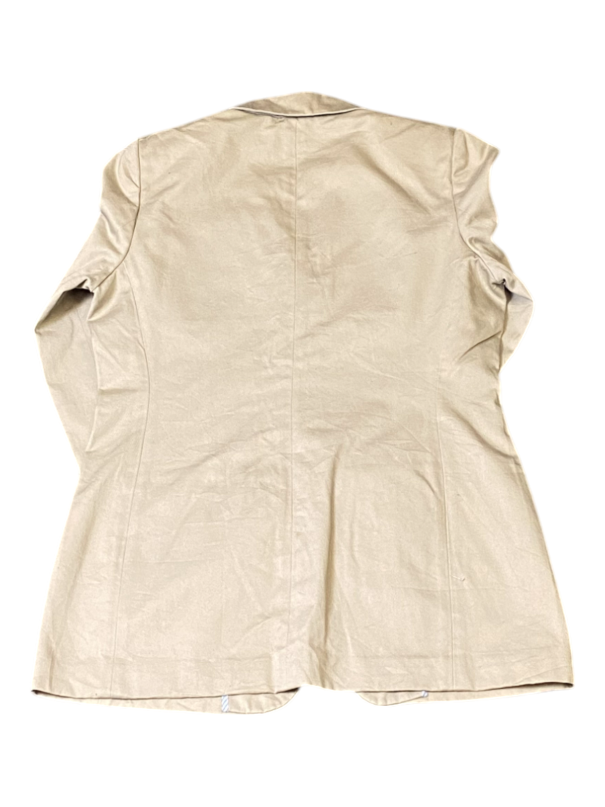 Tommy Hilfiger Blazer Jacket Womens Large Grey Notch Lapel Button Front Vtg Y2K