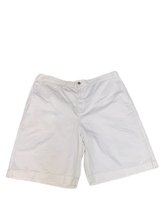 Polo Ralph Lauren Chino Shorts Fits as Mens 2XL 41" Waist White Hiking Outdoor